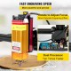 Buy Mini Laser Engraver 270 x 440mm 5.5W Desktop Engraving Machine Compatible with Windows7/8/10/11, iOS/Android CNC Engraving Machine for Paper, Wood, Leather, Fabric, Plastic, Acrylic