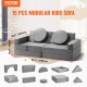 Kaufen Sie Kindersofa, modulares Sofa, 15 geometrische Teile, hochdichter Schwamm