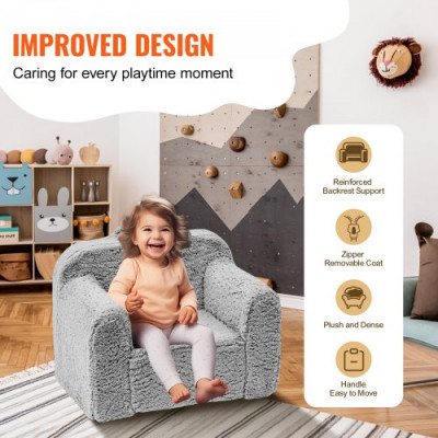 VEVOR Sillón para niños Sofá para niño con silla para niños 25D de alta densidad