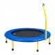 VEVOR Trampolín para Niños Plegable Cama Elástica Interior Exterior 92 cm para Niños Pequeños con Mango de Espuma Ejercicios de Trampolín Recreativos Regalo de Cumpleaños para Niños Más de 3 Años