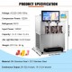 Buy Commercial Slush Machine, 8L/2.1 Gallon Margarita Machine, 1050W Stainless Steel Margarita Machine, Slush Machine for Party, Cafe, Restaurant, Bar and