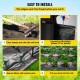 Buy Weed Block Barrier 1.2 x 30.5m PP Woven Weed Barrier Weed Barrier Fabric Plastic Weed Block Ground Cover Weed Control Fabric