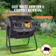 Koop Tuin Roterende Compostbak 162,7L Dubbele Kamer