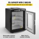 Koop 25L Incubator voor reptieleneieren Zwarte incubator voor reptieleneieren 5-60°C Wetenschappelijke incubator Hatcher Verwarming LED-display voor kleine reptielen