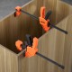 Buy Set of 2 Bar Clamps with 304.8 mm Opening and 4 Bar Clamps with 152.4 mm Opening Carpenter Clamps for Woodworking 68 kg Capacity Wood Clamps