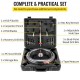 Buy Round Hole Saw Cutter Kit Adjustable Diameter 40-200mm Circular Hole Saw Cutter Steel Hole Saw with Dust Collector for Ceiling Cement Plasterboard