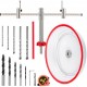 Buy Round Hole Saw Cutter Kit Adjustable Diameter 40-200mm Circular Hole Saw Cutter Steel Hole Saw with Dust Collector for Ceiling Cement Plasterboard