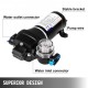 Buy FL-40 Pressure Water Pump 12V Diaphragm Pump High Pressure Water Pump 17L/min Water Pump