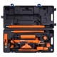 Buy 12T Portable Hydraulic Ram Kit Car Body Power Repair Kit 135mm Hydraulic Cylinder Set with 4 Rods 100/195/300/500mm for Car Repair Construction