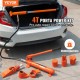 Buy 4T Portable Hydraulic Ram Kit Car Body Power Repair Kit 125mm Hydraulic Cylinder Set with 4 Rods 80-415mm for Car Repair Construction