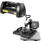 Buy 12x15 inch 5 in 1 Heat Press Transfer Machine with 14 inch Vinyl Cutting Plotter Machine Kit