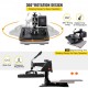 Buy 12x15 inch 5 in 1 Heat Press Transfer Machine with 14 inch Vinyl Cutting Plotter Machine Kit