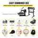 Buy 5 in 1 12x15 inch Heat Press Transfer Machine with 28" Vinyl Cutter Plotter Machine Kit Art Craft Sublimation Printer (28"/720mm)