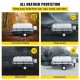 Buy 17-20ft Boat Covers Boat Cover 600D Oxford Fabric Waterproof Boat Cover 6.2 x 3.6m Pole Outer Pontoon Covers 137cm Motor Protective Cover