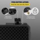 Buy 15-17" Laptop Hard Case Waterproof Hard Case 46x36x13 cm IP67 Waterproof Crushproof Hard Carrying Case, Polypropylene Material for Outdoor