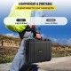 Buy 15-17" Laptop Hard Case Waterproof Hard Case 46x36x13 cm IP67 Waterproof Crushproof Hard Carrying Case, Polypropylene Material for Outdoor