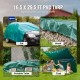 Comprar Lona impermeable de PVC 16.5 x 29.5 pies Lona de PVC resistente con ojales