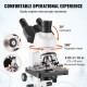 Buy Trinocular Compound Microscope Biological Microscope 40X-5000X Precision Coarse and Fine Focusing with 2-Layer Stage Interface for Computer or External Monitor Educational Research