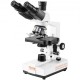 Buy Trinocular Compound Microscope Biological Microscope 40X-5000X Precision Coarse and Fine Focusing with 2-Layer Stage Interface for Computer or External Monitor Educational Research