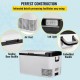 Buy Portable Electric Refrigerator 25 L 60 W Portable Refrigerator with 2 Zones 12/24 V Travel Camping Refrigerator Efficient Cooling -20°C - 20°C