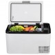 Buy Portable Electric Refrigerator 25 L 60 W Portable Refrigerator with 2 Zones 12/24 V Travel Camping Refrigerator Efficient Cooling -20°C - 20°C