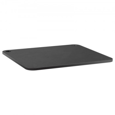 VEVOR Acero para pizza, placa de acero para pizza de 16 x 14.5 x 3/8 pulgadas para horno, piedra para hornear pizza de acero al carbono previamente sazonada con 20 veces más conductividad, sartén de