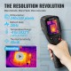 Buy Portable Infrared Thermal Imaging Camera Resolution 240x180 pixels Infrared Thermal Imaging Camera Temperature Range -20 to 450 Celsius Digital Thermal Imaging Camera 64G