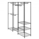 Buy Clothes Rack with 8 Shelves and 4 Bars Free Standing Clothes Rack 174 x 45 x 180 cm Load 360 kg Adjustable and Removable Steel Clothes Rack for Storing Clothes, Shoes, Boxes in the Bedroom