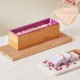 Buy Soap Making Kit, Bamboo Cutting Box and Inner Box with Silicone Mold, Stainless Steel Straight Cutter and Wavy Cutter, DIY Soap Cheese Candle Making Supplies