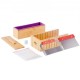 Buy Soap Making Kit, Bamboo Cutting Box and Inner Box with Silicone Mold, Stainless Steel Straight Cutter and Wavy Cutter, DIY Soap Cheese Candle Making Supplies