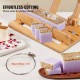 Buy Soap Cutter 0-50.8mm Bamboo and Stainless Steel Soap Cutting Tool Adjustable Thickness with 10 Wires Multifunctional Cutter for Soaps Cheese Candle Butter Chocolate