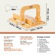 Buy Soap Cutter 0-50.8mm Bamboo and Stainless Steel Soap Cutting Tool Adjustable Thickness with 10 Wires Multifunctional Cutter for Soaps Cheese Candle Butter Chocolate