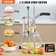 Buy Professional Commercial Manual Stainless Steel Vegetable Cutter with 1/2" Blade Potato Cutter Multifunction Fruit Slicer with 2 Replacement Blades for Kitchens