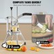 Buy Professional Commercial Manual Stainless Steel Vegetable Cutter with 1/2" Blade Potato Cutter Multifunction Fruit Slicer with 2 Replacement Blades for Kitchens