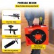 Buy PCP Air Compressor 30Mpa 4500Psi Air Compressor Pump 12V DC 110/220V AC High Pressure Air Pump 34x17x26cm, Auto Stop, with Built-in Fan for PCP Air Rifle