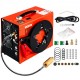 Comprar Compressor de ar PCP 30Mpa 4500Psi Bomba de compressor de ar 12V DC 110/220V AC Bomba de ar de alta pressão 34x17x26cm, parada automática, com ventilador embutido para rifle de ar PCP