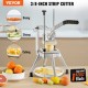 Buy Professional Manual Vegetable Cutter Commercial 0.95cm Stainless Steel Blade Potato Cutter Multifunction Fruit Cutter with 2 Spare Blades for Kitchen Restaurant