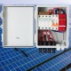 Buy PV Combiner Box 15A 500V 4 Circuits Solar Power Combiner Box Plastic 17 x 23 x 11 cm Small Combiner Box -30℃ to 70℃ IP65 Protection Grade for Solar Panel Kit