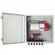 Koop 15A 6 circuits kunststof IP65 PV-combibox voor zonnepanelenkit