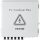 Buy 15A 6 Circuits Plastic IP65 PV Combiner Box for Solar Panel Kit