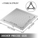 Comprar Tapa para arqueta 30 x 30cm Tapa pozo de placa de acero galvanizado Marco de 37 x 37cm Cubierta adecuada para cisterna Tapa de cisterna con altura