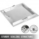 Buy Manhole Cover 50 x 50 cm Galvanized Steel Plate Manhole Cover, 57 x 57 cm Frame Suitable Cistern Cover Cistern Cover with Height of 4 cm and Silver Color, for Boat Interior Floor