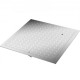 Comprar Tampa do tanque 50 x 50 cm Placa de aço galvanizado Tampa do poço, moldura 57 x 57 cm Tampa adequada do tanque Tampa do tanque com altura de 4 cm e cor prata, para piso interno do barco