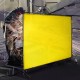 Buy 6' x 8' (183cm x 244cm) Welding Screen with Yellow Frame