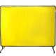 Buy 6' x 8' (183cm x 244cm) Welding Screen with Yellow Frame