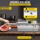 Comprar Embutidora de Chorizos Horizontal de Acero Inoxidable 3L Llenadora Manual de Salchichas para Hacer Salchichas Chorizo Hot Dogs Bratwurst Adecuado Tanto para Uso Doméstico Como Comercial