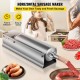 Comprar Embutidora de Chorizos Horizontal de Acero Inoxidable 7L Llenadora Manual de Salchichas para Hacer Salchichas Chorizo Hot Dogs Bratwurst Adecuado Tanto para Uso Doméstico Como Comercial