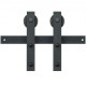 Buy Sliding Barn Door Track Hardware Kit 300cm J Shape