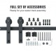 Buy Sliding Barn Door Track Hardware Kit 300cm I Shape