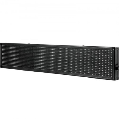 VEVOR Letrero De Desplazamiento Led Mensaje 100 X 20 Cm 2 Modos Para Publicidad